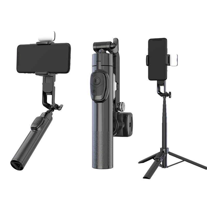 A8 ръчен сгъваем стабилизатор за телефон, едноосен гимбал, Bluetooth и дистанционно