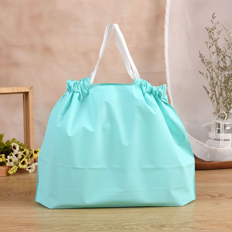 Jednokratne vrećice za dostavu sa šnuralom, dvostruko sloje, Wangxuan, univerzalne tote vrećice za trgovinu odjeće