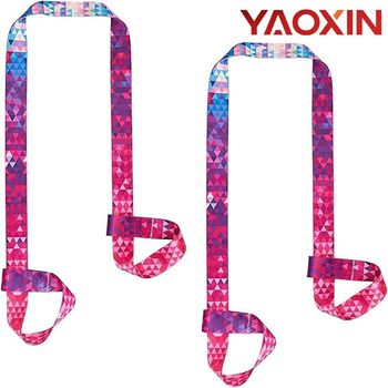Ζώνη διάτασης για γιόγκα | Νάιλον ζώνη γιόγκα | Μάρκα: YAOXIN | Προϊόντα βοηθητικά για γιόγκα | Κατάλληλο για εξοπλισμό γυμναστικής, υγειονομικό μασάζ και bodybuilding