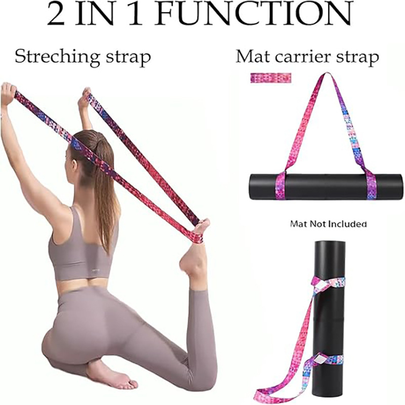 Ζώνη διάτασης για γιόγκα | Νάιλον ζώνη γιόγκα | Μάρκα: YAOXIN | Προϊόντα βοηθητικά για γιόγκα | Κατάλληλο για εξοπλισμό γυμναστικής, υγειονομικό μασάζ και bodybuilding