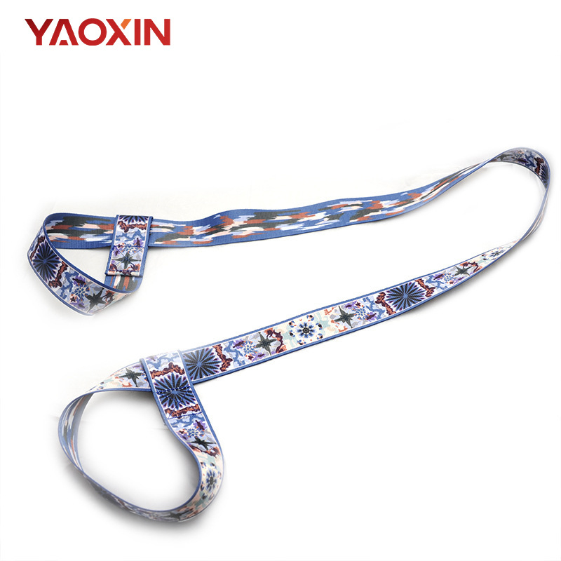 Ζώνη διάτασης για γιόγκα | Νάιλον ζώνη γιόγκα | Μάρκα: YAOXIN | Προϊόντα βοηθητικά για γιόγκα | Κατάλληλο για εξοπλισμό γυμναστικής, υγειονομικό μασάζ και bodybuilding