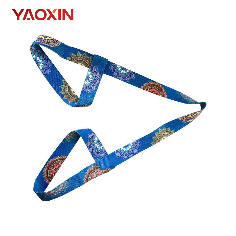 Ζώνη διάτασης για γιόγκα | Νάιλον ζώνη γιόγκα | Μάρκα: YAOXIN | Προϊόντα βοηθητικά για γιόγκα | Κατάλληλο για εξοπλισμό γυμναστικής, υγειονομικό μασάζ και bodybuilding