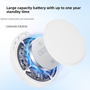 Intelligens háziállat-kereső - MFI-kompatibil Android és iPhone-hoz, modell B-1, 210mAh akkumulátor, karkötő viselése, nyomkövetés alarmával, csatlakozik a mobiltelefonhoz, iOS-kompatibil