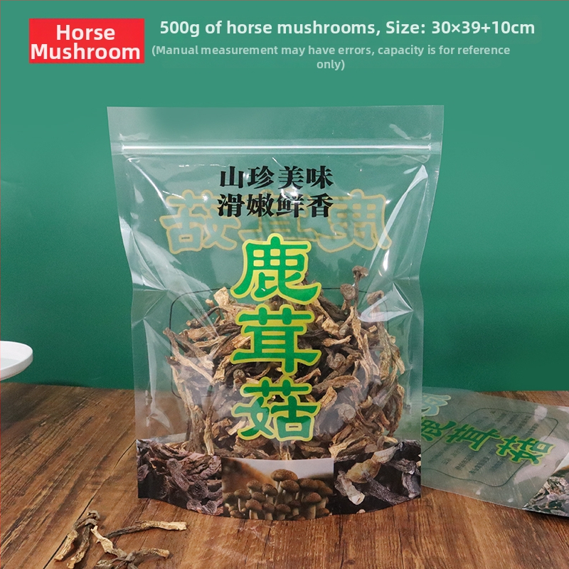 Obalový sáčok na huby Deer Antler so zip uzáverom – kompozitný potravinársky materiál, pôvod Jieyang, Guangdong; značka And; bez tlače loga