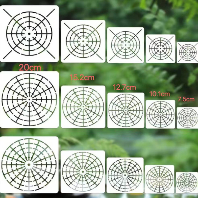 Mandala predložak za DIY slikanje kamenom | PET materijal | Brend Painting Enle | Privatna marka dostupna
