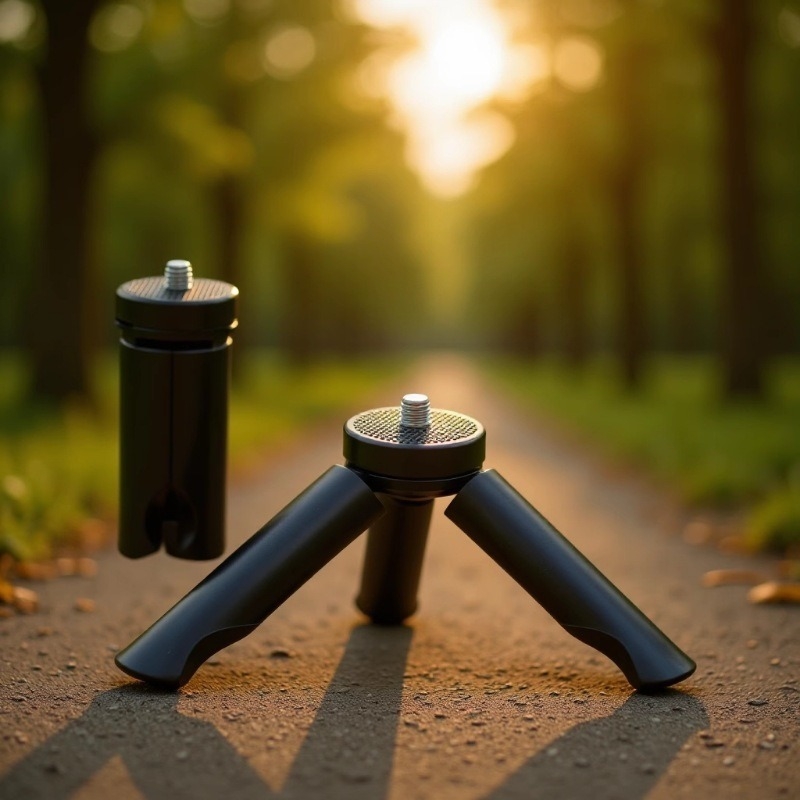 Mini stativ za stabilizator | Prenosni stolni držač za telefon i DSLR/bezzrkadlovu kameru; Težina: 25 g; Materijal: plastika; Kategorija: stativ