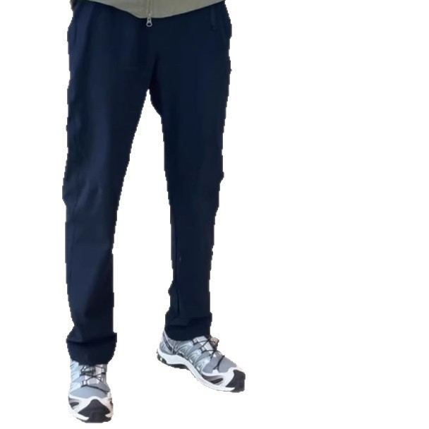 Pantaloni casual de bărbați din softshell, impermeabili și rezistenți la vânt, croială slim, țesătură Oxford