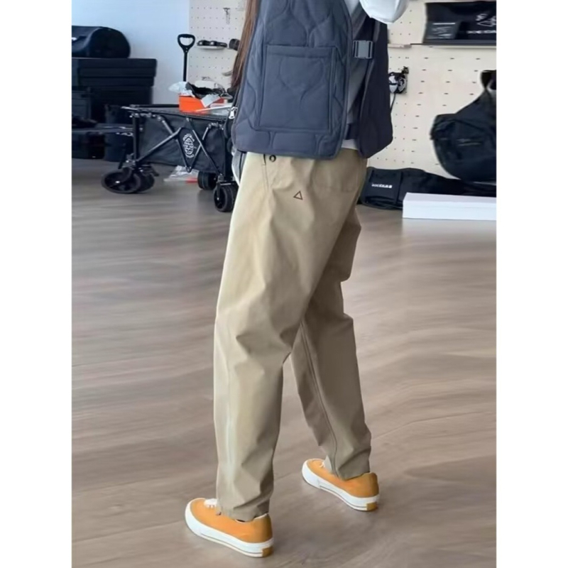 Pantaloni casual de bărbați din softshell, impermeabili și rezistenți la vânt, croială slim, țesătură Oxford