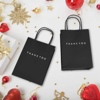 Kraft papirnata torba - dvostruka debljina, pakiranje dnevnih potrepština, torba za poklon