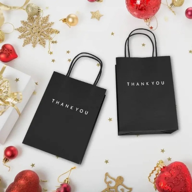 Kraft papirnata torba - dvostruka debljina, pakiranje dnevnih potrepština, torba za poklon