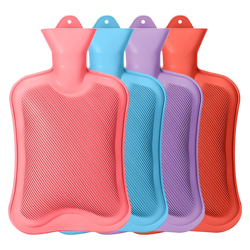 Χυτή φιάλη ζεστού νερού από καουτσούκ, παχύτερη και ανθεκτική στις διαρροές, για χέρια, κοιλιά και πόδια (βάρος 0.3 kg; υλικό: καουτσούκ; θέρμανση: πλήρωση με νερό; εφαρμοζόμενα μέρη: χέρια, κοιλιά, πόδια)