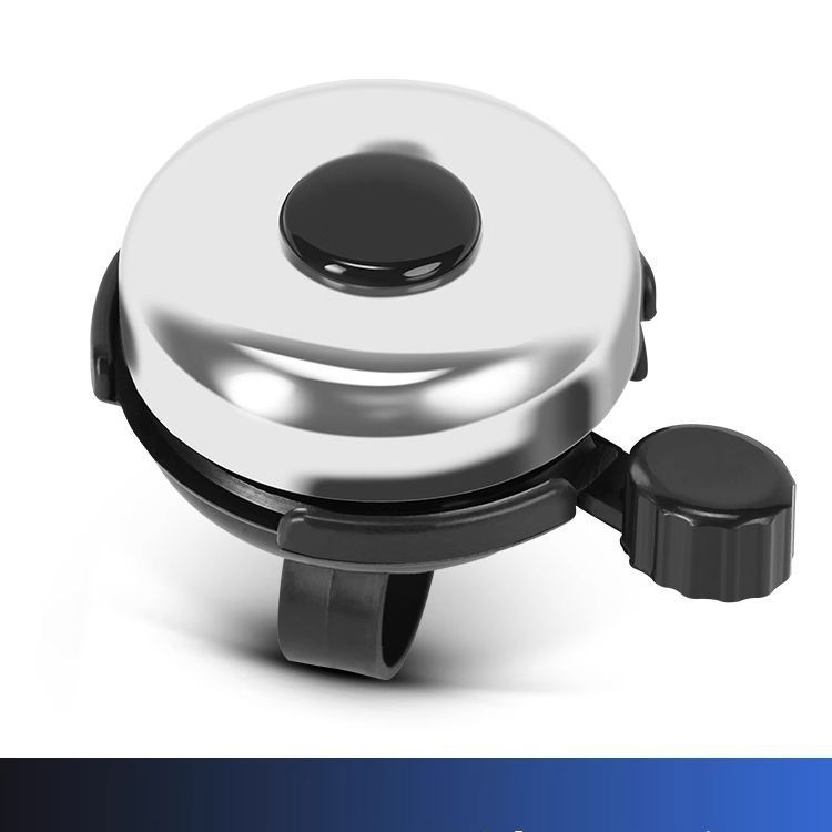 Zvonjak za bicikl — univerzalni, vrlo glasni zvuk, za djecu, MTB i cestovne bicikle; tijelo od željeza; prilagođena obrada