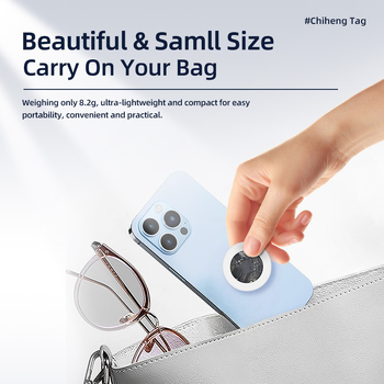 WT-06 GPS Tracker pentru Find My (iOS) – Localizator Anti-Lost pentru copii, vârstnici, animale de companie și chei; rază de 30 m, baterie 2500mAh, carcasă ABS