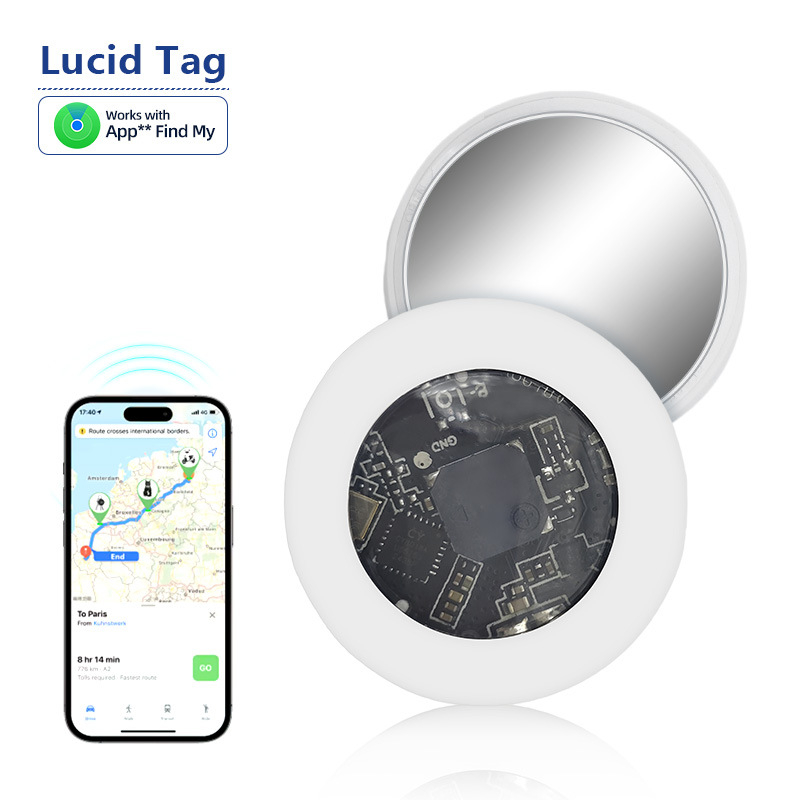WT-06 GPS Tracker pentru Find My (iOS) – Localizator Anti-Lost pentru copii, vârstnici, animale de companie și chei; rază de 30 m, baterie 2500mAh, carcasă ABS