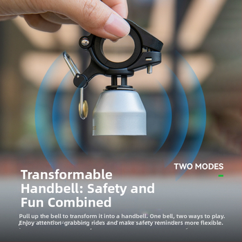 Rockbros zvono za bicikl, unisex, prilagodljivo, na skladištu