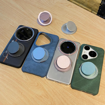 Držač za telefon s airbagom – dvodjelni magnetski stolni držač, plastični, jednostavan stil, Fusheng (Podrška prilagođavanju)