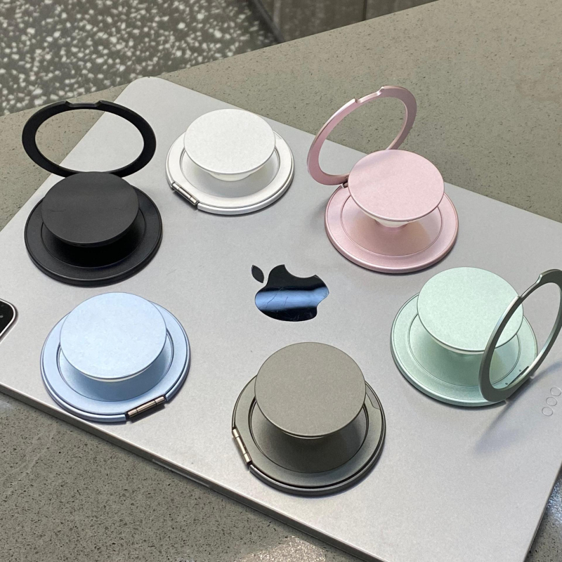 Držač za telefon s airbagom – dvodjelni magnetski stolni držač, plastični, jednostavan stil, Fusheng (Podrška prilagođavanju)