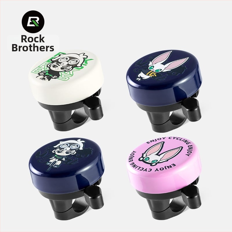 Rockbros zvono za bicikl – površina od željeza s plastičnom bazom; unisex; šifra proizvoda 340006