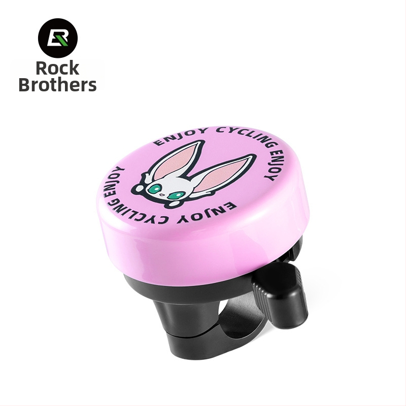 Rockbros zvono za bicikl – površina od željeza s plastičnom bazom; unisex; šifra proizvoda 340006