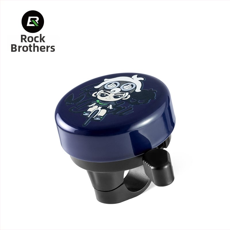 Rockbros zvono za bicikl – površina od željeza s plastičnom bazom; unisex; šifra proizvoda 340006