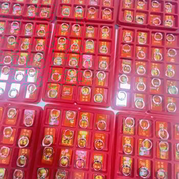 Stolni držač za telefon, rotirajući, plastika, univerzalni, paket od 20 komada