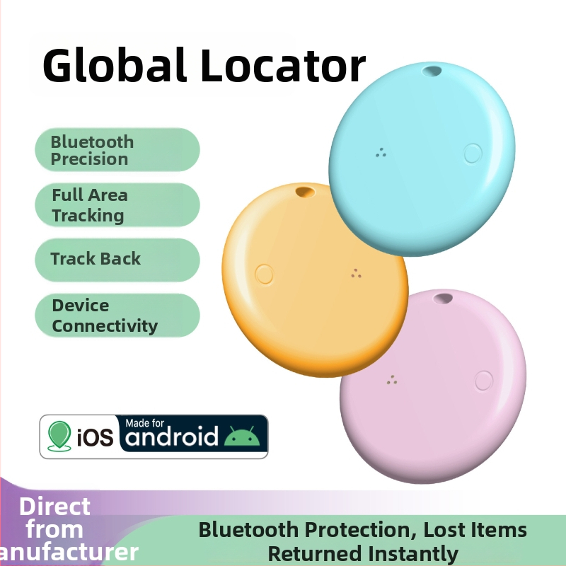 Airtag dvojitý systém GPS sledovač pre Android a iOS, globálne určovanie polohy, historická trasa, navigácia jedným klikom, model P-25b