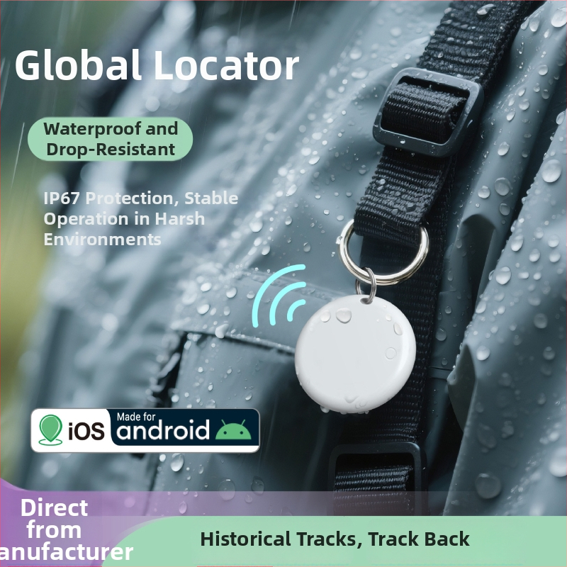Airtag dvojitý systém GPS sledovač pre Android a iOS, globálne určovanie polohy, historická trasa, navigácia jedným klikom, model P-25b