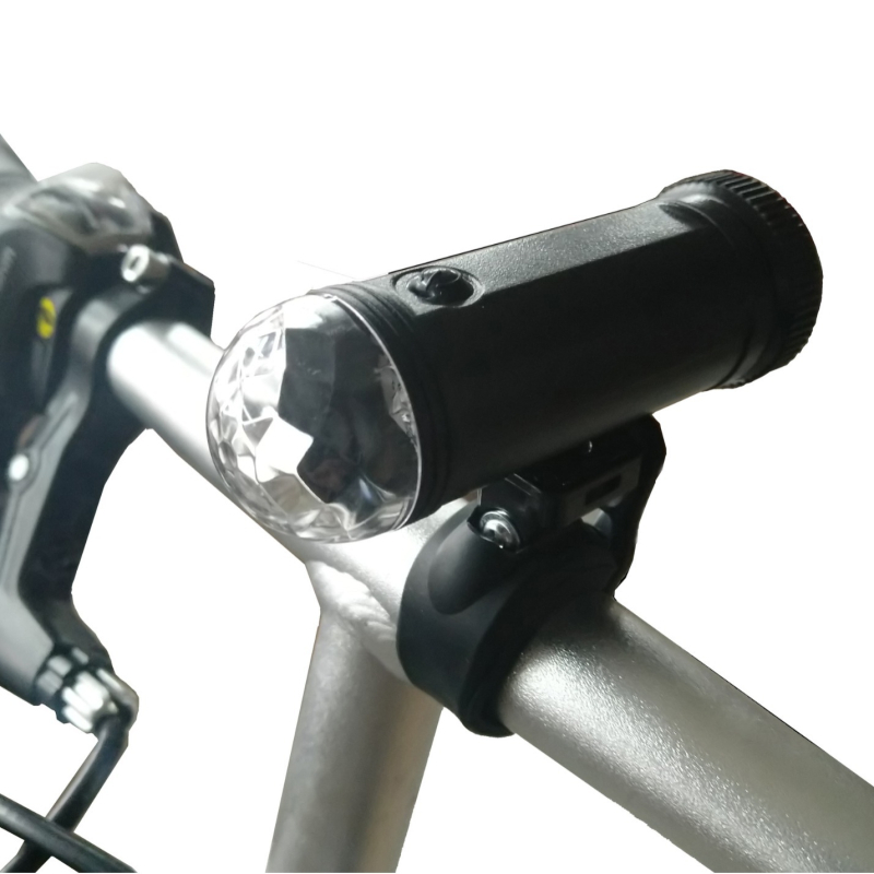 Svetlo za bicikl i skuter s DISCO osvjetljenjem, licencirani privatni brend Kexing Cycling, mogućnost prilagodbe, nije uvezeno
