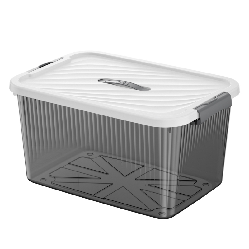 Kutija za pohranu, prozirna, pokretna, model Sanqian s8735-8739, PP plast
