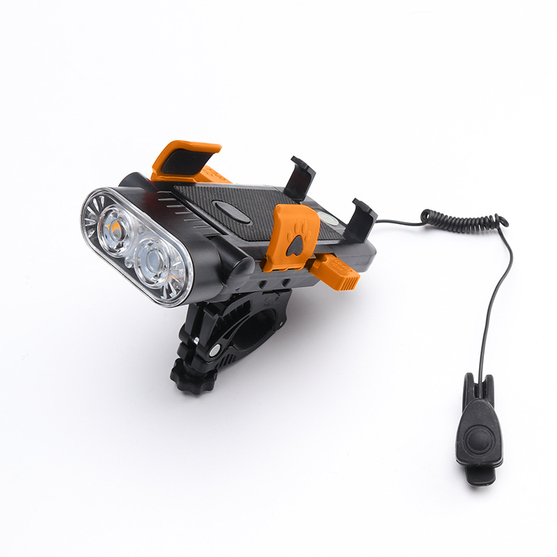 Držač prednje svjetiljke za bicikl 4-u-1 s držačem za telefon za planinski bicikl – Marka: WOTI; Prilagodba: Ne; Uvoz: Ne