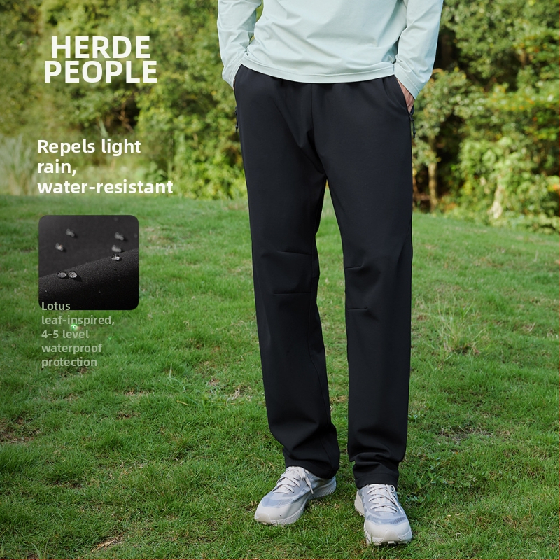 Pantaloni unisex ușori, din nylon/spandex 88%/12%, potriviți pentru vară, primăvară și toamnă, adulți