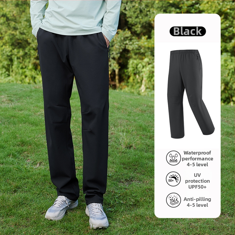 Pantaloni unisex ușori, din nylon/spandex 88%/12%, potriviți pentru vară, primăvară și toamnă, adulți