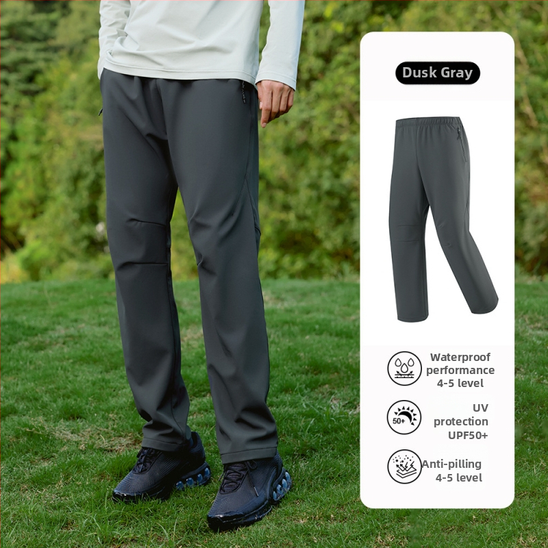 Pantaloni unisex ușori, din nylon/spandex 88%/12%, potriviți pentru vară, primăvară și toamnă, adulți