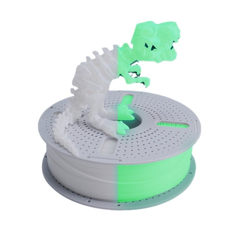 PLA filament koji svijetli u mraku za 3D ispis, ovalni presjek