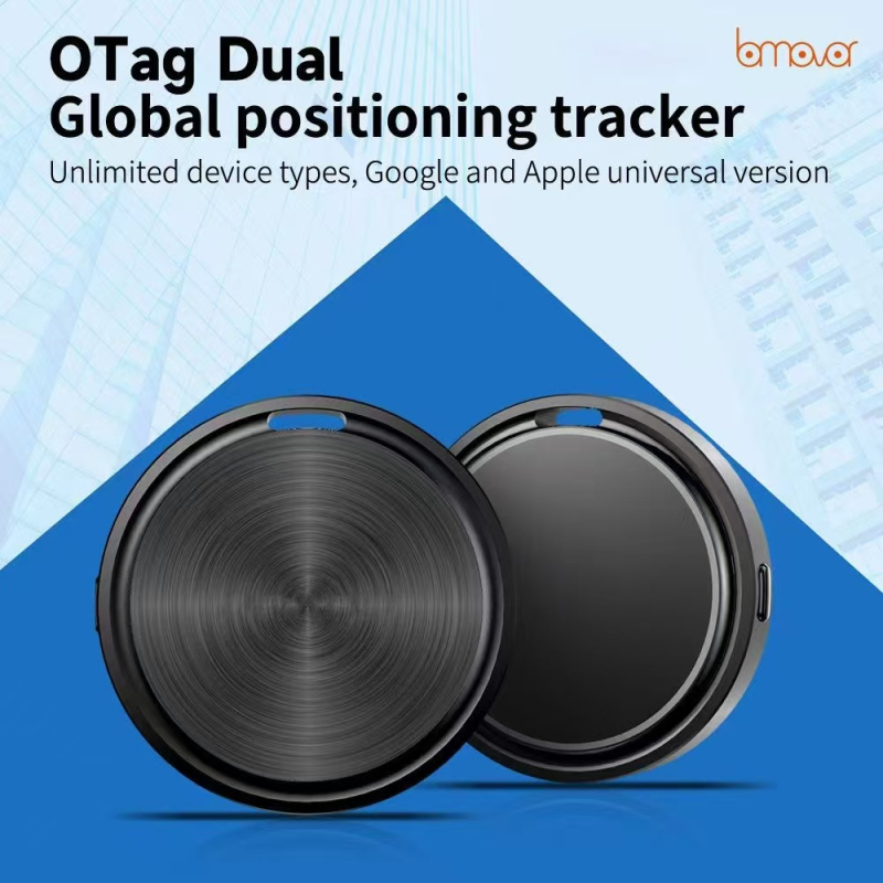 Dvocjevni sustav Bluetooth lokator za ruksake i prtljagu – kompatibilan s iOS i Android, vodootporan, domet 50 m, težina 8 g