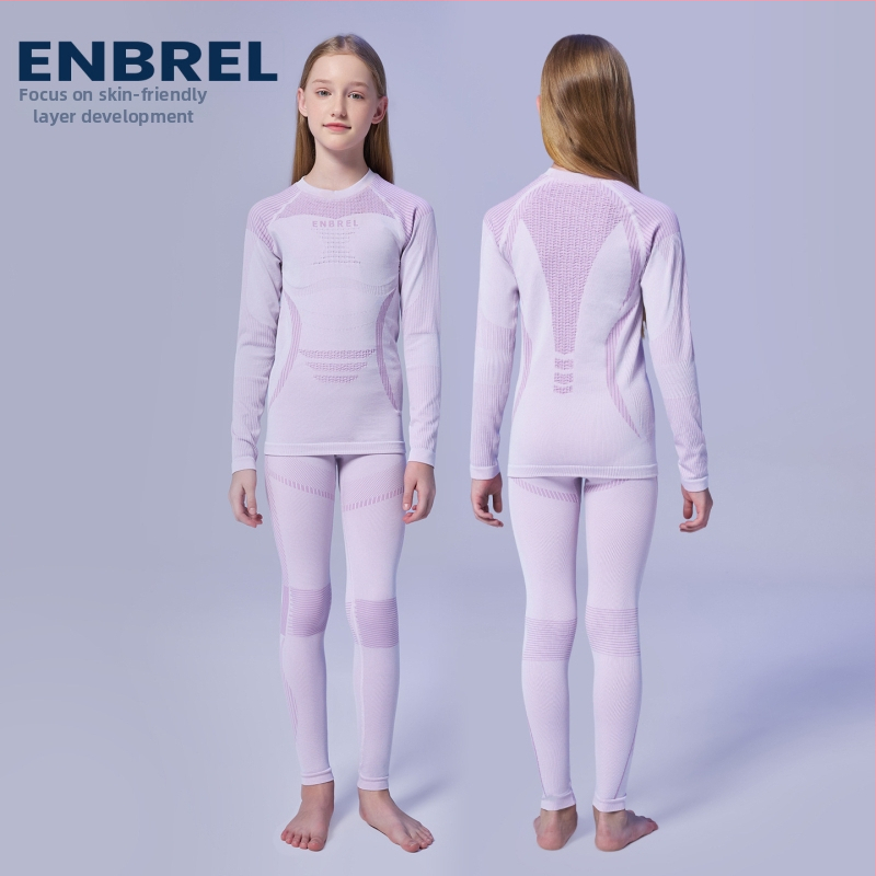 Set pentru copii de schi cu uscare rapidă: material nailon, păstrează căldura, unisex, iarnă-toamnă, pentru alergare în aer liber și alpinism