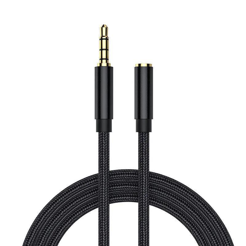 Produžni kabel za 3,5 mm, 4-žilni, pozlaćeni konektori, muško-ženski, bakar vodič za digitalne uređaje