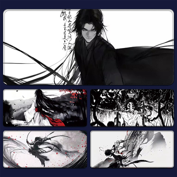 Настолна подложка за мишка, стил анимационна карикатура, естествен каучук, едностранна, печат с топлинен трансфер