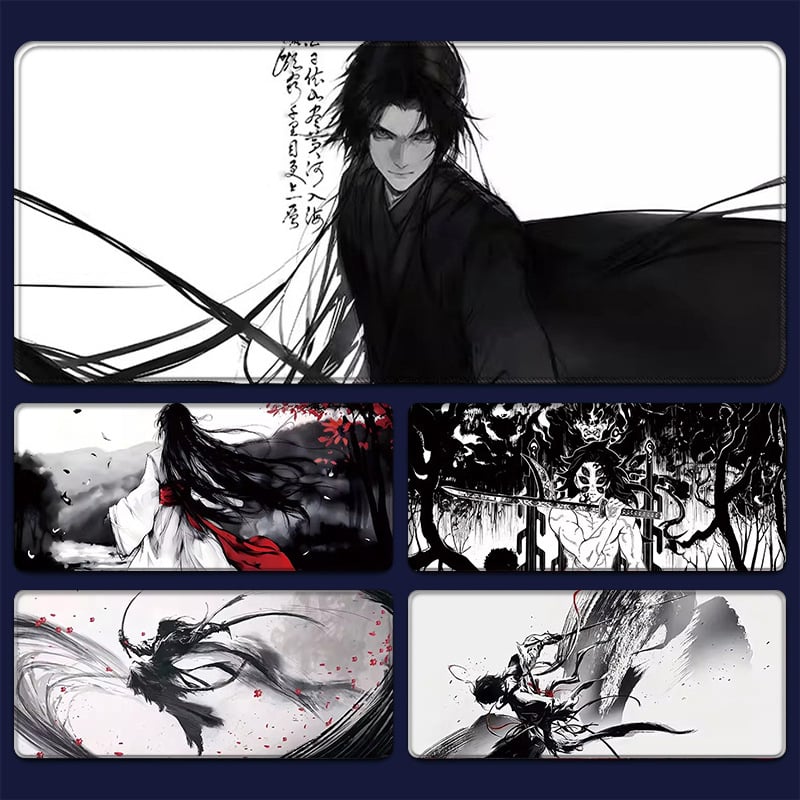 Настолна подложка за мишка, стил анимационна карикатура, естествен каучук, едностранна, печат с топлинен трансфер