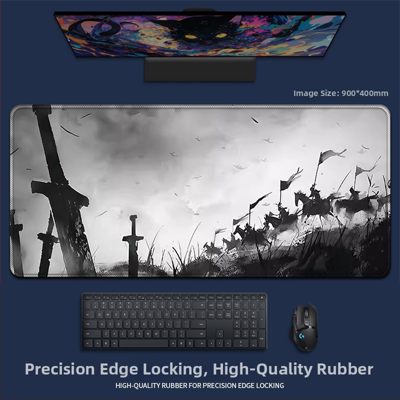 Podložka pod myš z prírodnej gumy, jednostranná, tlač teplým prenosom, štýl kreslená animácia