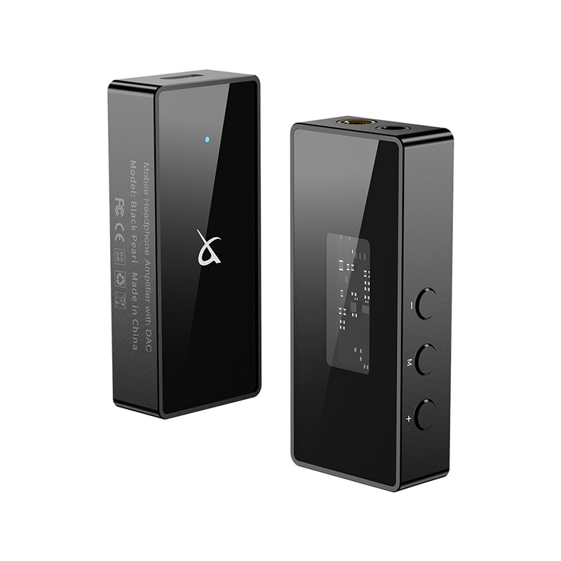 Amplificator DAC pentru căști cu dual DAC, carcasă din metal, compatibil cu dispozitive mobile