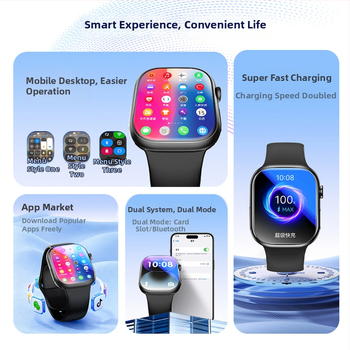 Ceas inteligent S11 cu deblocare prin amprentă, conectivitate 5G/Wi‑Fi, ecran AMOLED, baterie 1680 mAh