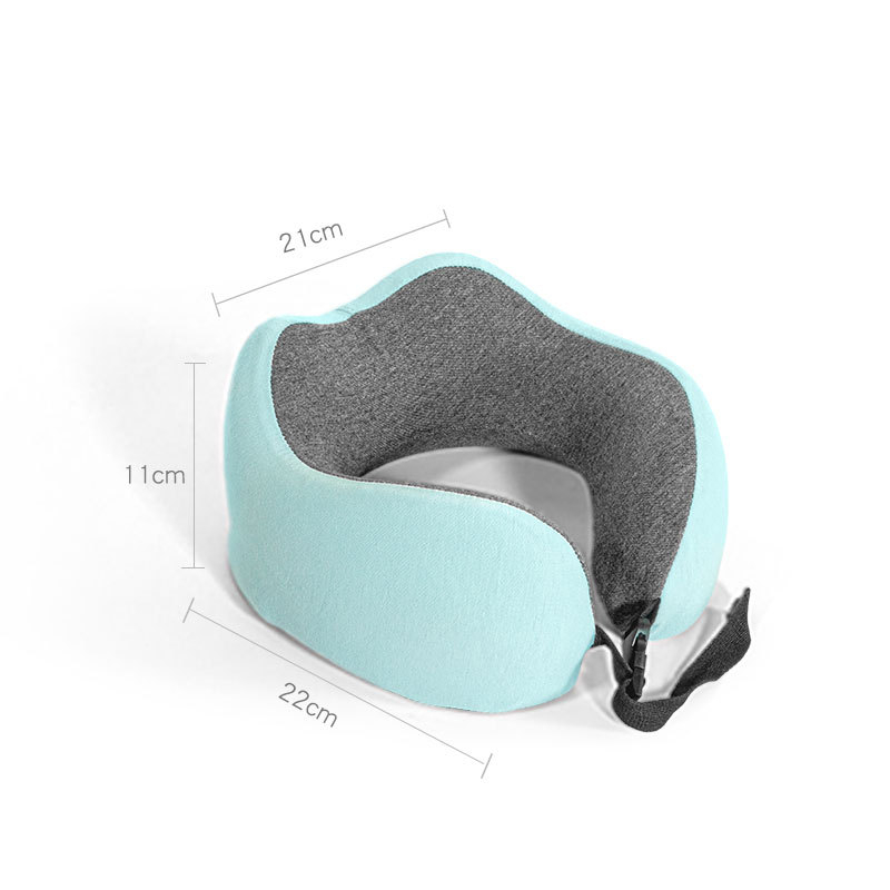 COSY.ST U‑oblikovani putni jastuk od memorijske pjene za letove i putovanja, lagan do 1 kg, moderni minimalisticki stil