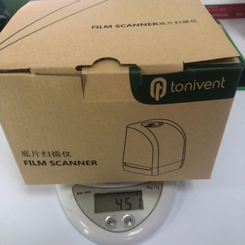 TON168 Skaner pentru filme negative – 8MP, suport 135/35mm, carcasă ABS, greutate 0.501 kg