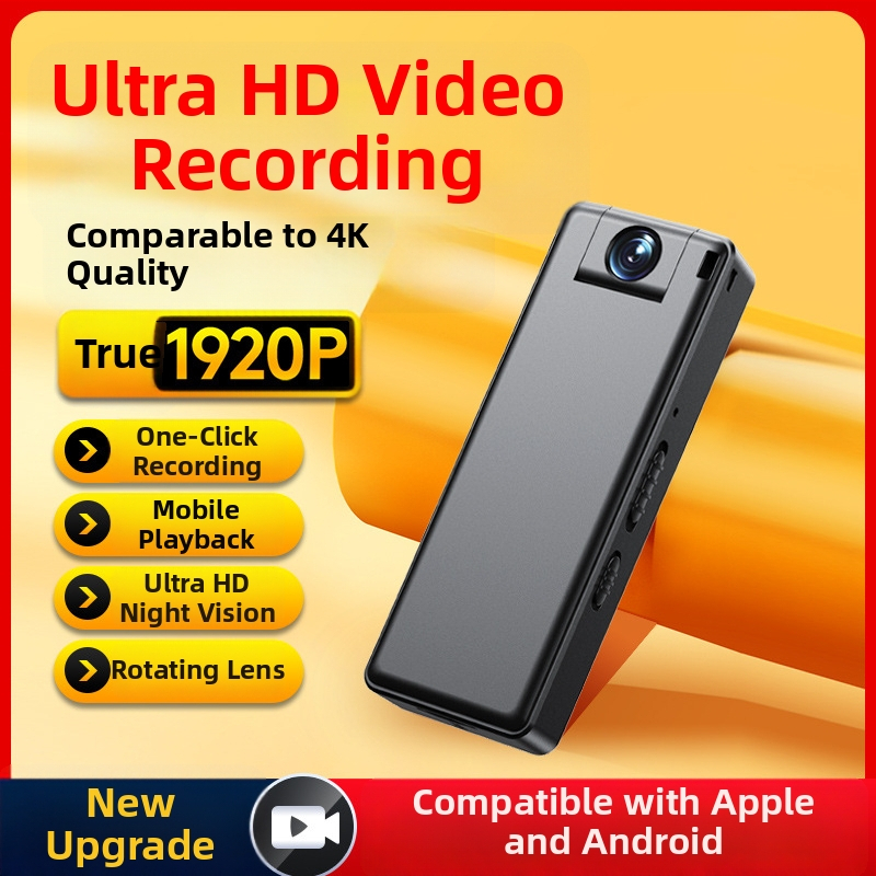 HD nositeľná kamera: nahrávanie 1080p, 3D zvuk, elektronická stabilizácia, USB 3.0, microSD úložisko