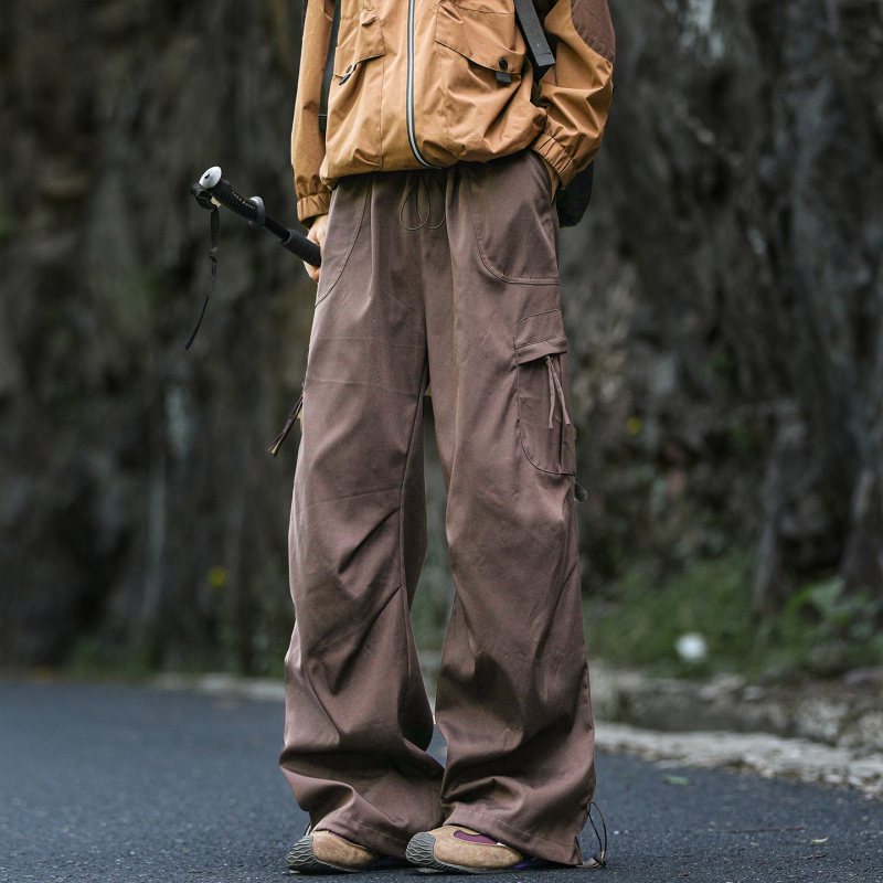 Muške vodootporne softshell hlače za planinarenje, jesenji trend, labavi kroj, lagane