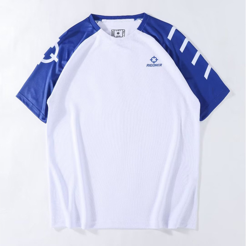 Férfi kosárlabda edzőmez hosszú és rövid ujjú, gyorsan száradó poliészter anyag, 100% poliészter