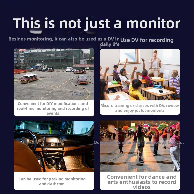 Vnútorná kamera na sledovanie — 1080p, dosah 30 m+, ovládanie cez mobilnú aplikáciu, nočné videnie, cloudové úložisko