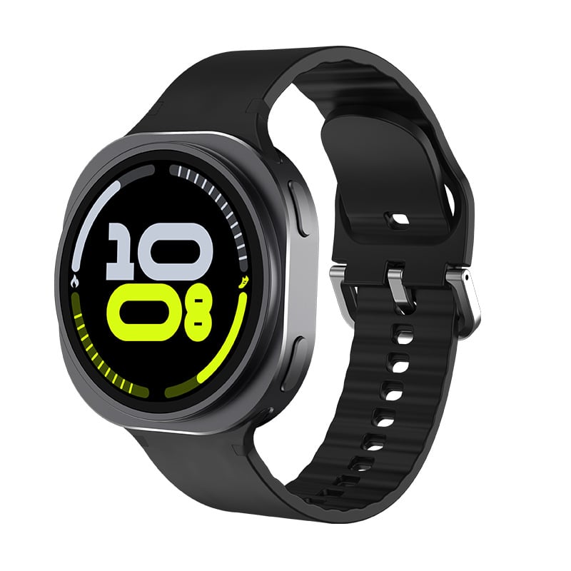 Смарт часовник GT8Max със рамка от цинкова сплав и кръгъл циферблат; здравни сензори: сърдечен ритъм, кръвно налягане, кислород в кръвта, мониторинг на съня; 1,26-инчов TFT дисплей; 7–14 дни живот на батерията; безжично зареждане; Bluetooth