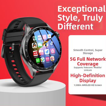 Inteligentné hodinky so slotom SIM, Android OS, GPS určovanie polohy, sledovanie zdravia, AMOLED displej